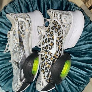 Leopard print Nike super rep sneakers